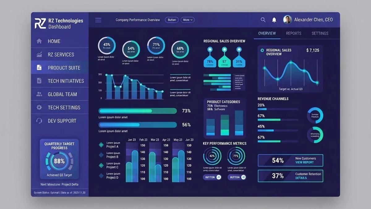 Dotti platform dashboard interface